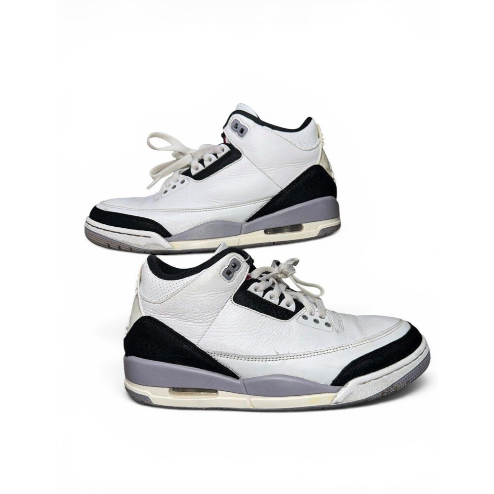 Air Jordan 3 Cement Grey Men's Size 8.5 Sneakers CT8532-106